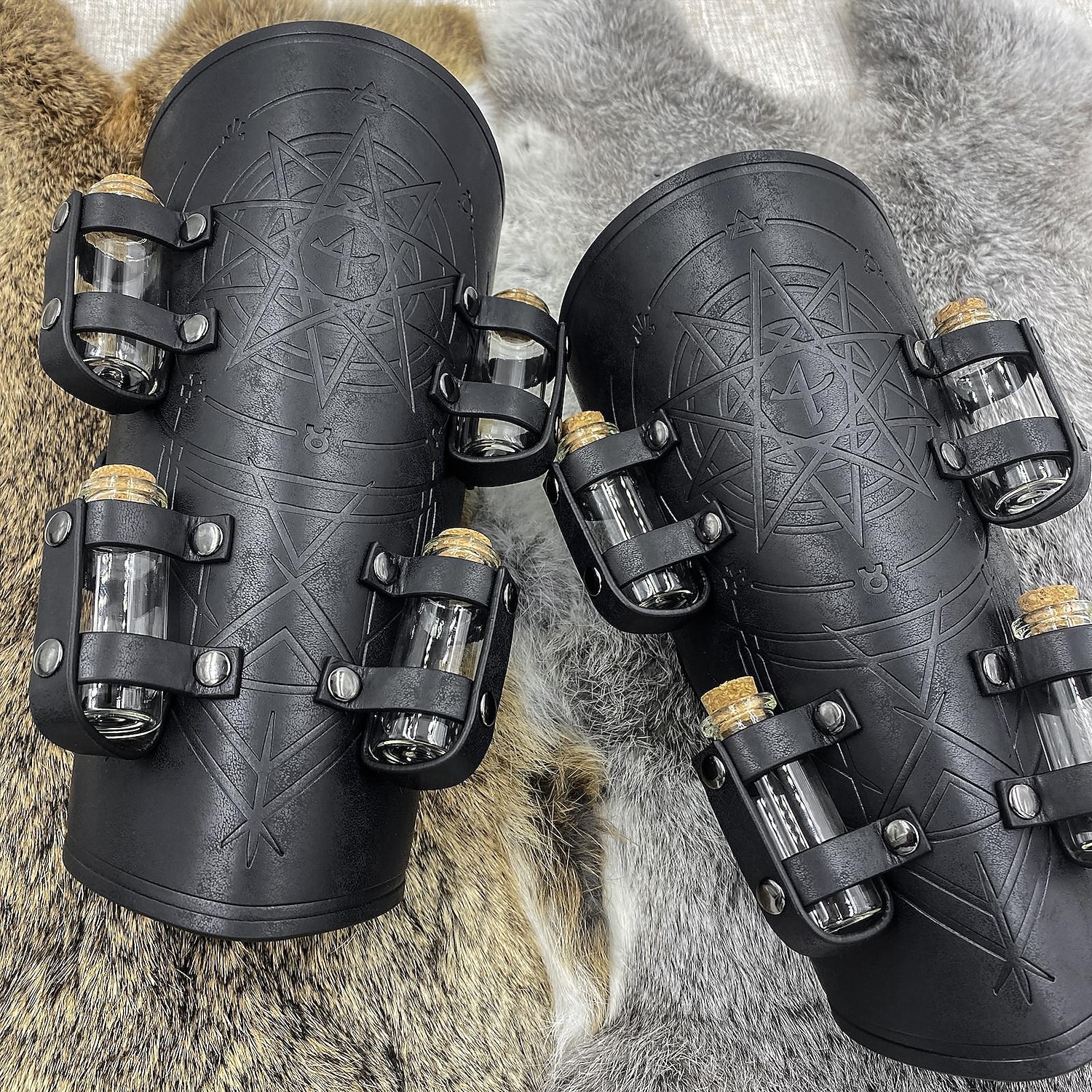 Retro Středověké Renesanční Náramek Pásek na ruku Ranger Shieldmaiden Lukostřelba Pánské Dámské Viking předvečer Všech svatých Karneval Plesová maškaráda LARP Dospělé Kolluk Celý rok 2025 - $33.99 –P4