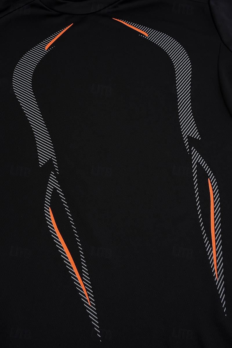 Men's Compression Shirt Running Shirt Short Sleeve Tee Tshirt Athletic Athleisure Summer Breathable Moisture Wicking Soft Fitness Running Walking Sportswear Activewear Solid Colored Dark Grey Black 2025 - $12.99 –P6