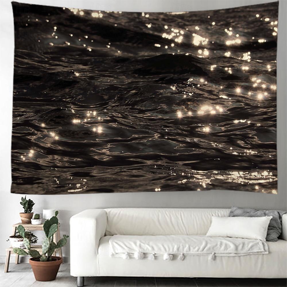 paisagem espumante rio pendurado tapeçaria arte da parede grande tapeçaria mural decoração fotografia pano de fundo cobertor cortina casa quarto sala de estar decoração de 2025 por $16.99 –P4