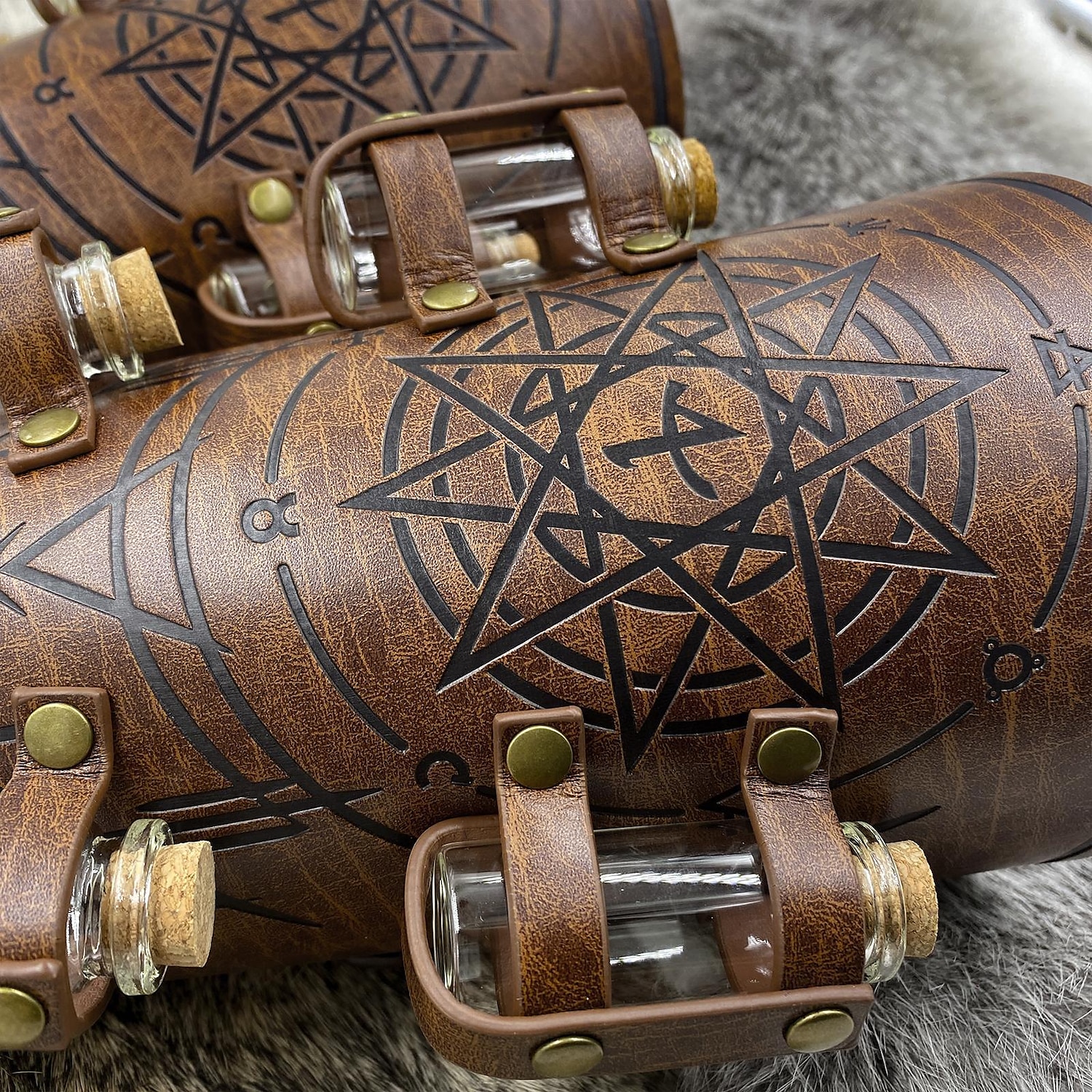 Retro Středověké Renesanční Náramek Pásek na ruku Ranger Shieldmaiden Lukostřelba Pánské Dámské Viking předvečer Všech svatých Karneval Plesová maškaráda LARP Dospělé Kolluk Celý rok 2025 - $33.99 –P11