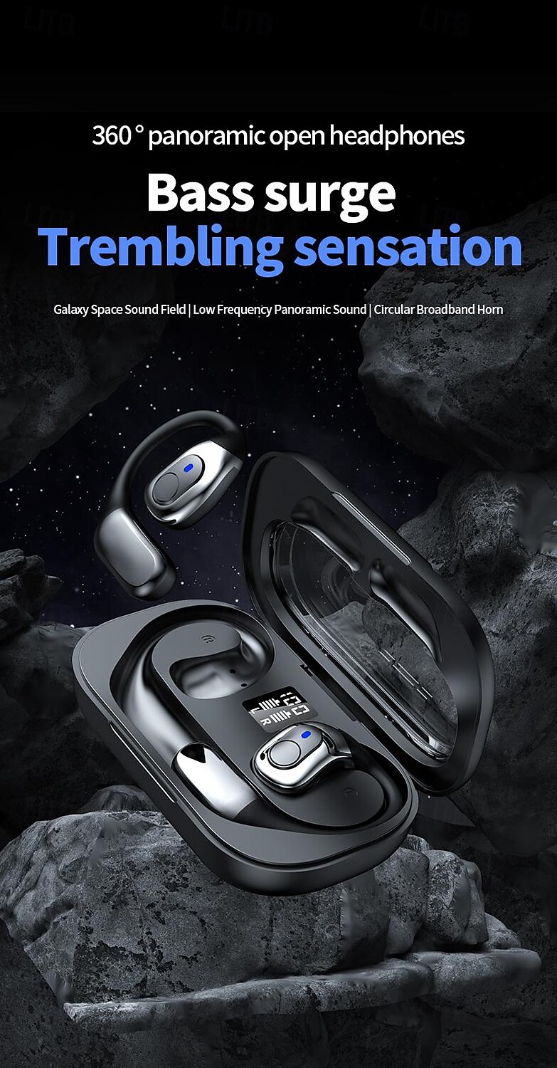Bluetooth 5.4 Touch Control Wireless Bluetooth Earphone Headphones Waterproof Sport Gaming Headset Noise Cancelling Earbuds 2025 - $24.99 –P1