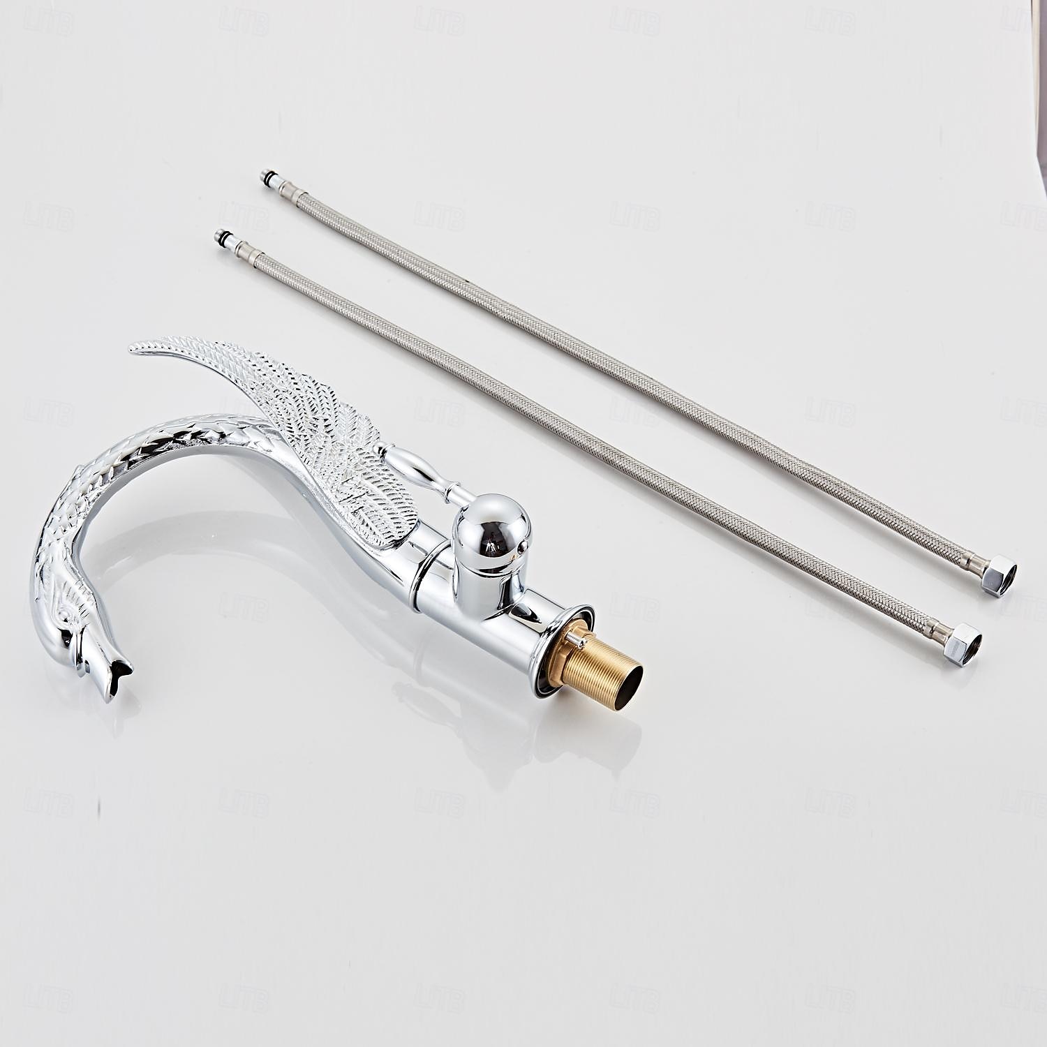 Robinet lavabo - Classique Plaqué Set de centre Mitigeur un trouBath Taps de 2025 ? $647.99 –P5