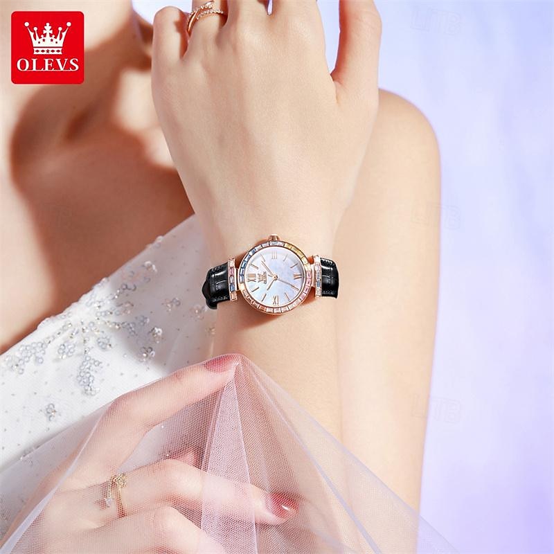 New Olevs Olevs Brand Fashion Trend Mother's Day Gift for Women'S Watches Simple Leisure Waterproof Versatile Mother's Day Gift for Women'S Sports Quartz Watch 2026 - $37.99 –P14
