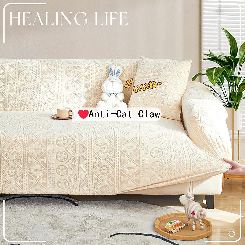 البوهيمي هندسية كرسي جاكار أريكة الغلاف تمتد غطاء أريكة أفخم الصوف كرسي يغطي المضادة للانزلاق الأثاث حامي للأطفال 2026 - $58.99 –P8