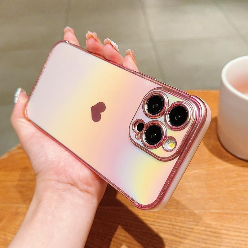 телефон Кейс для Назначение айфон 16 Айфон 15 Про Макс Плюс iPhone 14 13 12 11 Pro Max Plus Кейс на заднюю панель Блеск Блеск Блестящий Защита от удара ТПУ Покрытие 2025 - $15.99 –P4