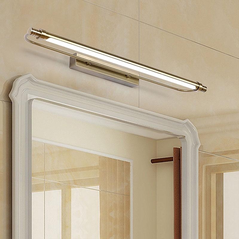 Luz led para tocador, 6w, luces retro con imagen de pared, espejo de maquillaje giratorio, luz frontal, accesorio de iluminación para tocador de baño 2025 - $116.99 –P5