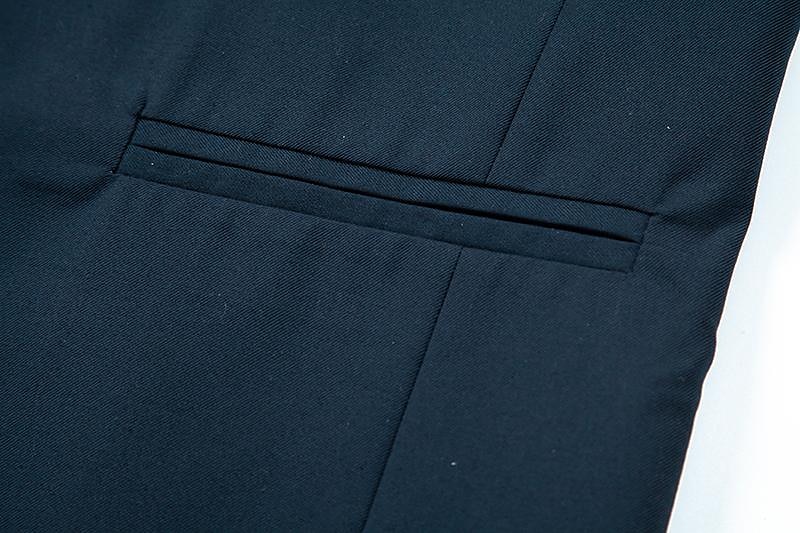 Hombre Chaleco Ropa Cotidiana Vacaciones Noche Vintage Moda Primavera & Otoño Botón Poliéster Cómodo Plano Botonadura Simple Escote en Pico Ajuste regular Negro Burdeos Azul Marino Oscuro Chaleco 2025 - $32.99 –P2