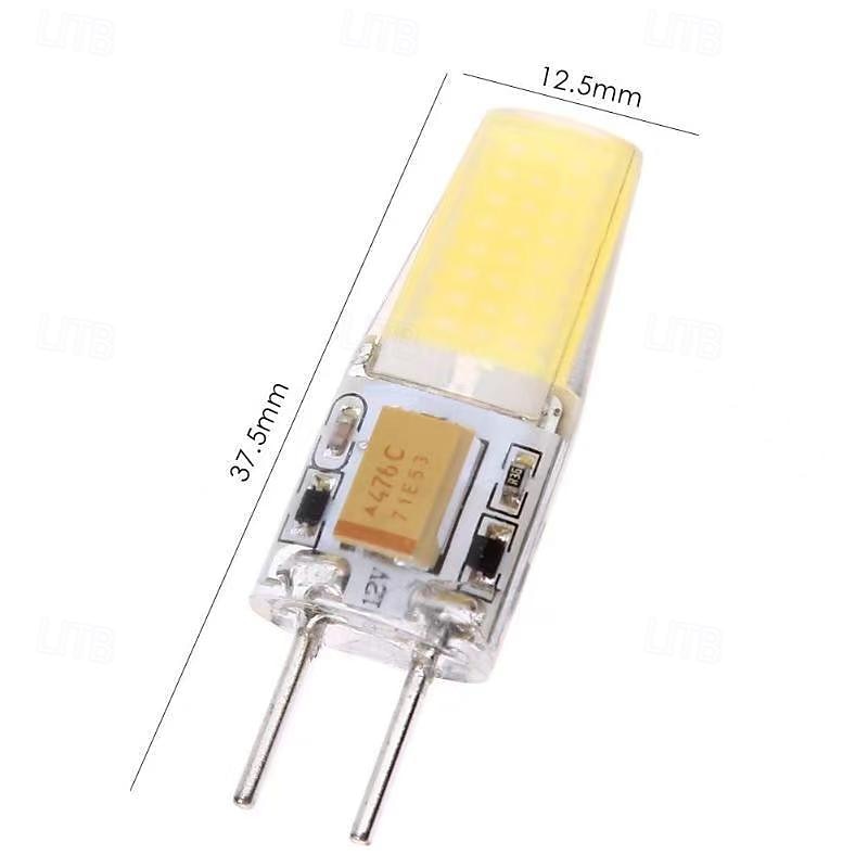G6.35 Bi-Pin JC Type 4W LED COB Bulb AC/DC 12V for Closet Under Cabinet Ceiling Table Pendant Chandelier Accent Lights 2025 - $32.99 –P1