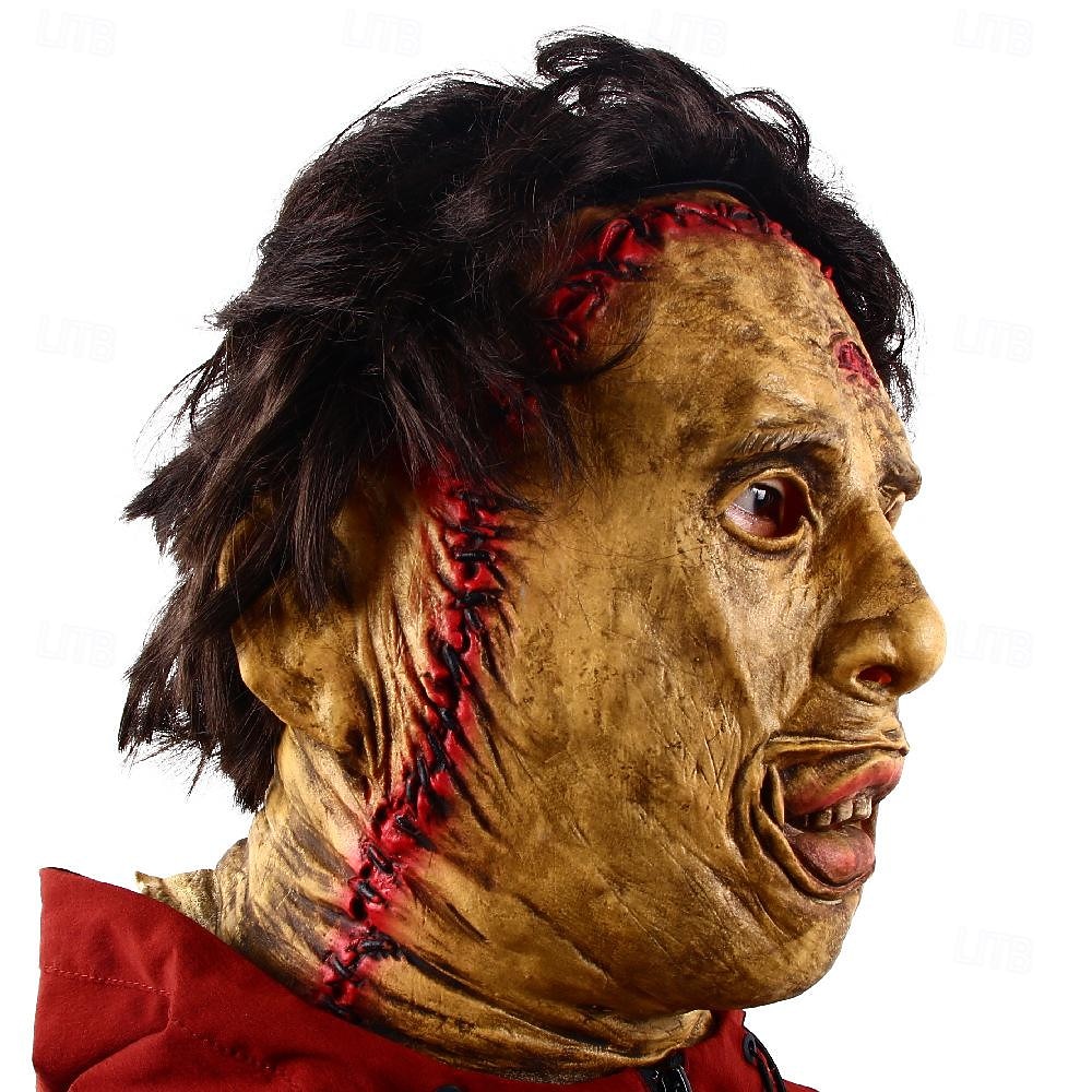 Homens Mulheres Unisexo Terror Traje Assustador Dia Das Bruxas Máscara Adereços de Halloween  para  Dia Das Bruxas Carnaval de 2026 por $33.99 –P6