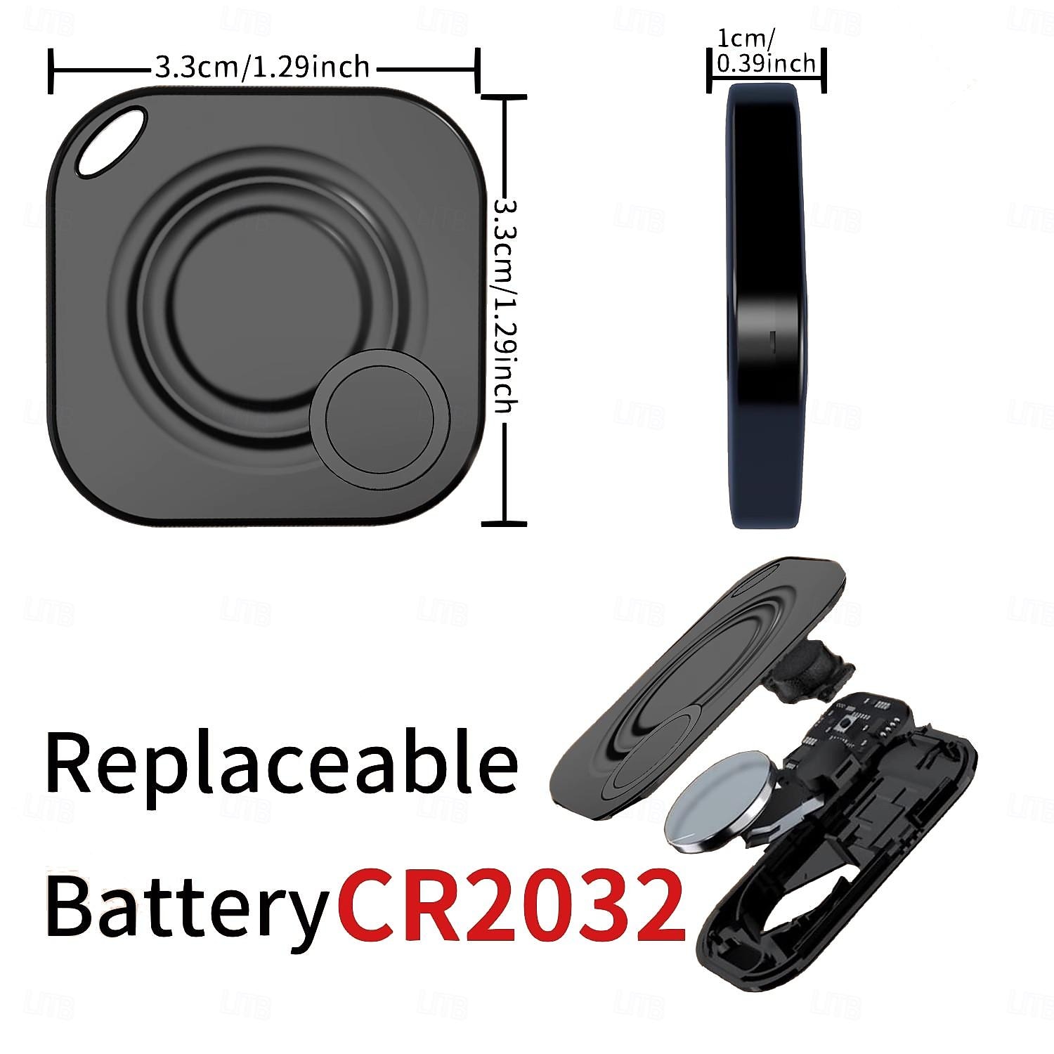 Găsitor inteligent Tracker GPS pentru animale de companie Dispozitiv anti-pierdere Mini Gps Tracker pentru portofel copii Căutare de chei pentru câine bătrân ios Găsește aplicația mea (nu pentru 2025 - $25.99 –P8