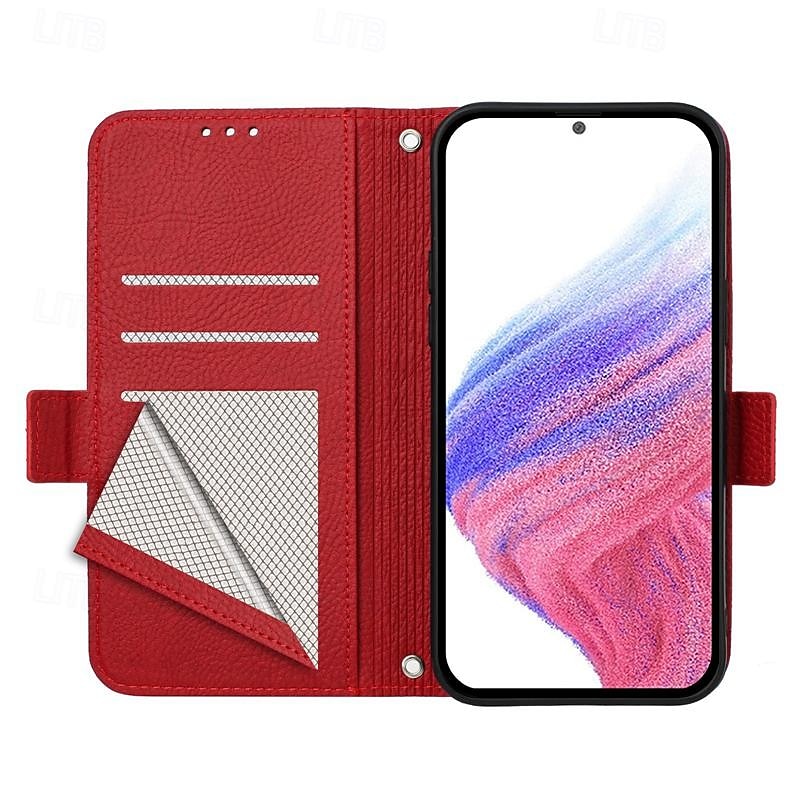 telefon fodral Till Samsung Galaxy S24 Ultra Plus S23 S22 S21 S20 Ultra Plus FE A55 A35 A25 A15 5G A54 A34 A14 A73 A53 A33 A23 A13 A72 A52 A42 A32 A22 A12 A02 S25 Ultra Skal med stativ Magnet med 2025 - $18.99 –P5