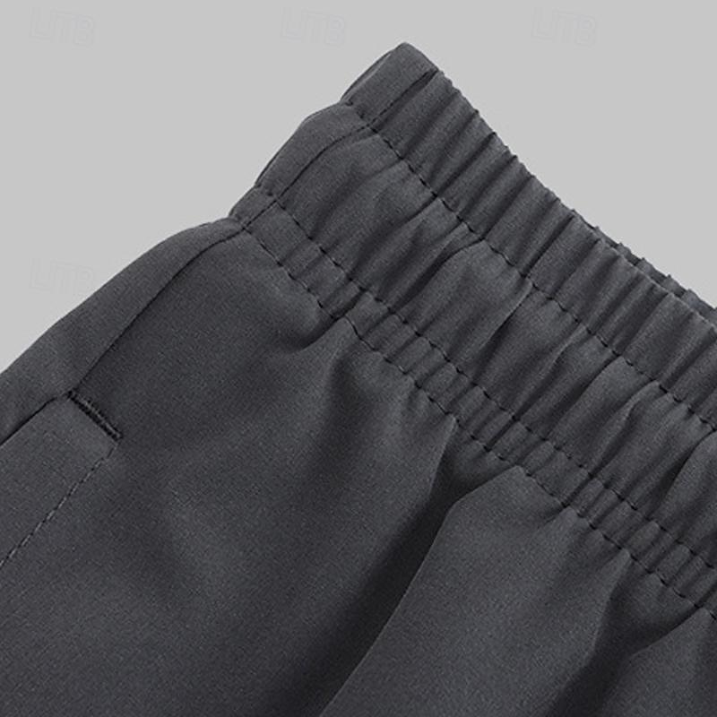 Homens Shorts de moletom Calção Shorts de verão Bolsos Com Cordão Cintura elástica Tecido Conforto Curto Esportes Diário Para Noite Moda Casual Preto Cinzento Micro-Elástica de 2025 por $13.49 –P12