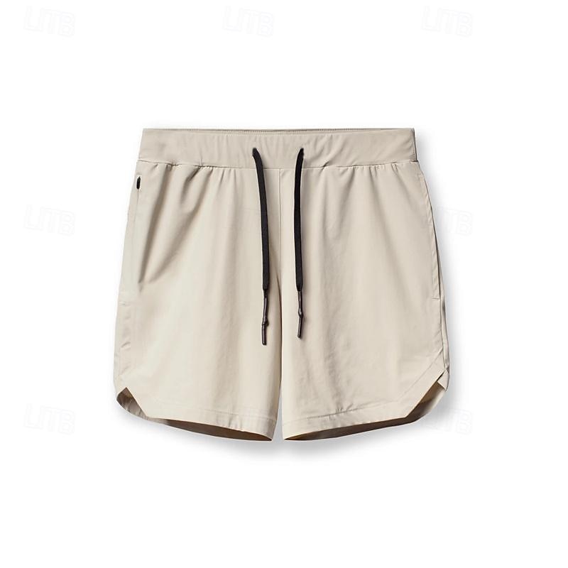 Voor heren Hardloopshorts Sportbroek Sweaters Zak Trekkoord Elastische tailleband Short / Broekje Buiten Sport & Outdoor Sportief Sneldrogend Zacht marathonloop Hardlopen Training Getailleerd 2025 - $12.99 –P17