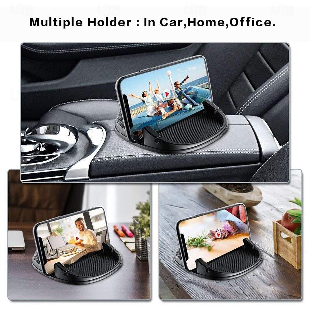 Car Phone Holder Car Dashboard Phone Holder Mount Anti-Slip Silicone Material 360 Rotatable 2025 - $31.99 –P2