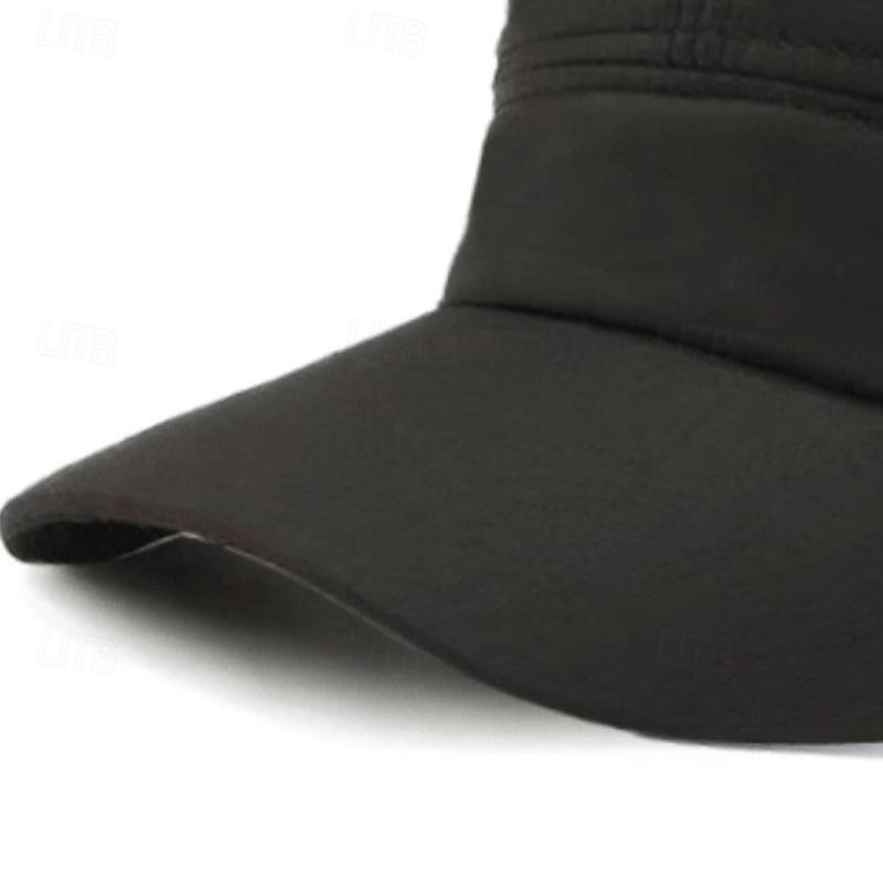 Herren Schiebermütze Sonnenhut Kappe Schwarz Marineblau Polyester Modisch Brautkleider schlicht Strasse Täglich Buchstabe Einstellbar Sonnenschutz Atmungsaktiv 2025 - $2.99 –P7
