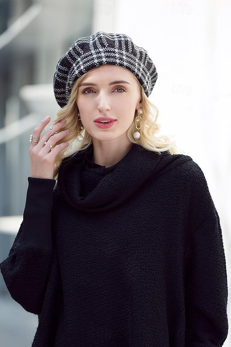 cappelli berretto in fibra cappello floscio cappello da sposa casual classico da donna con copricapo a strisce del 2025 a $27.99 –P1