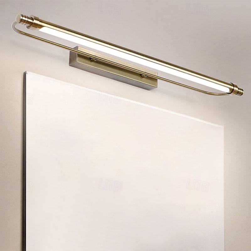 Luz led para tocador, 6w, luces retro con imagen de pared, espejo de maquillaje giratorio, luz frontal, accesorio de iluminación para tocador de baño 2025 - $116.99 –P7