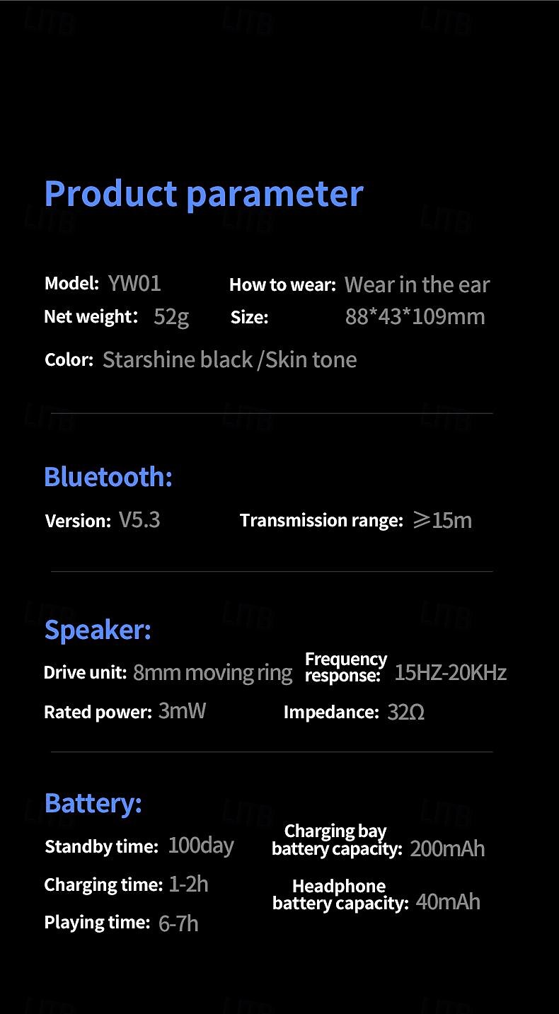 Bluetooth 5.4 Touch Control Wireless Bluetooth Earphone Headphones Waterproof Sport Gaming Headset Noise Cancelling Earbuds 2025 - $24.99 –P13