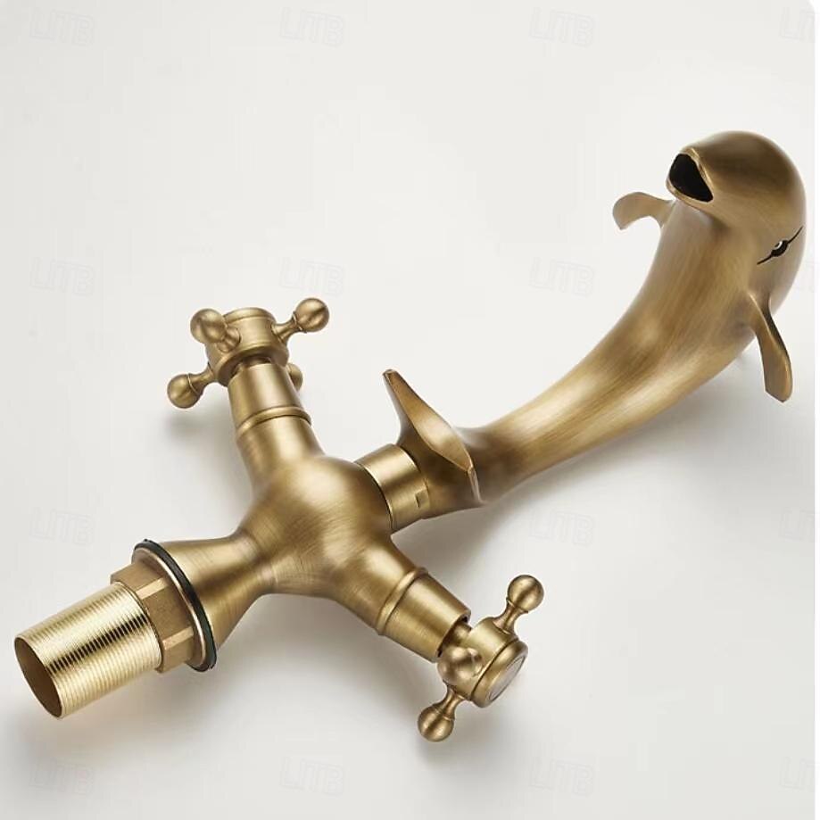 2026年 バスルームのシンクの蛇口 - 滝状吐水タイプ 電気メッキ センターセット シングルハンドルつの穴Bath Taps  コレクション – $223.49 –P8