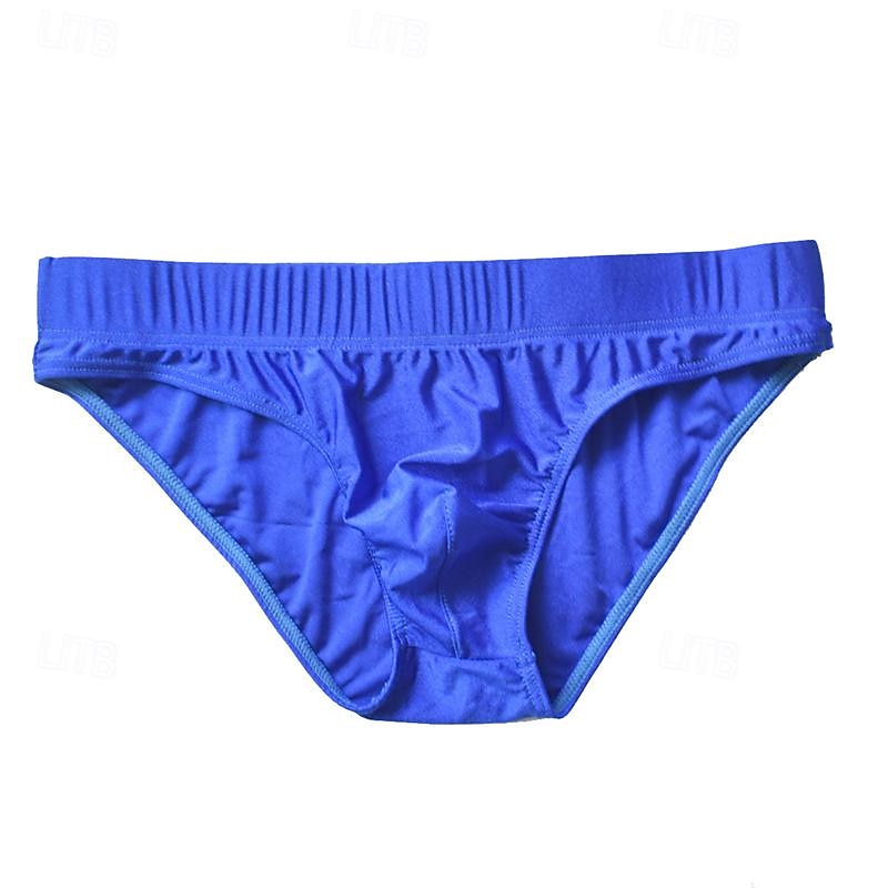 Men's 1 PCS Boxers Underwear Boxer Shorts Nylon Breathable Soft Comfortable Plain Mid Rise Black White 2026 - $8.99 –P20