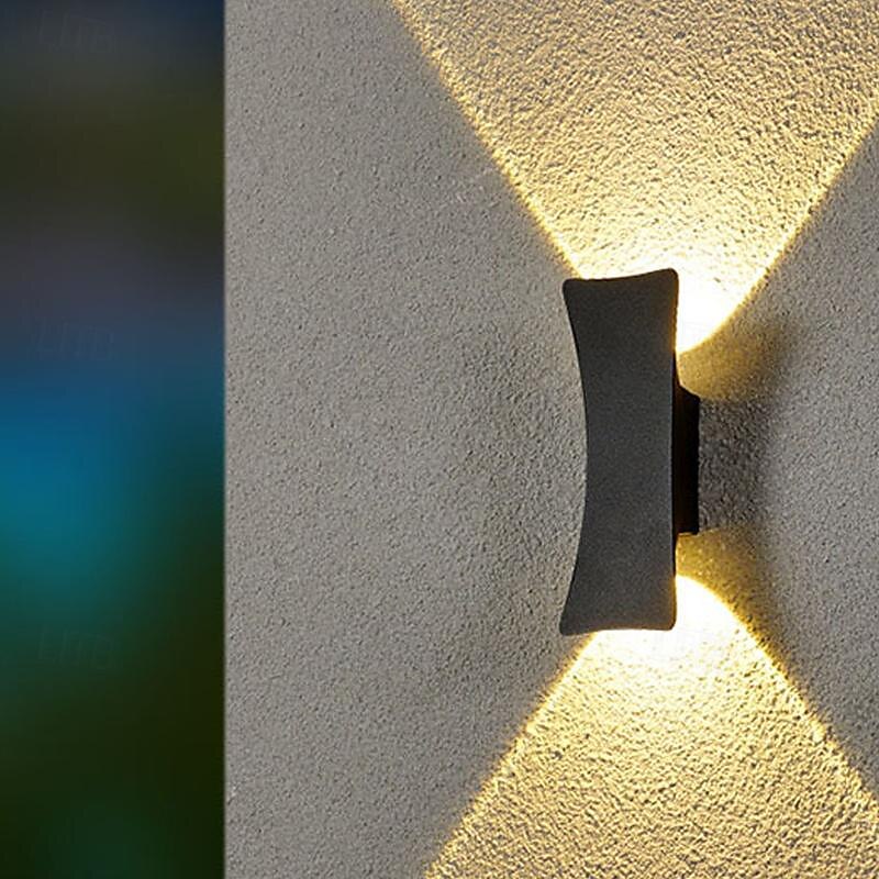 applique da parete per esterni a led creativo impermeabile ip65 illuminazione per fienile in alluminio esterno antiruggine lanterna stradale balcone cortile corridoio porta 85-265v del 2025 a $58.99 –P9