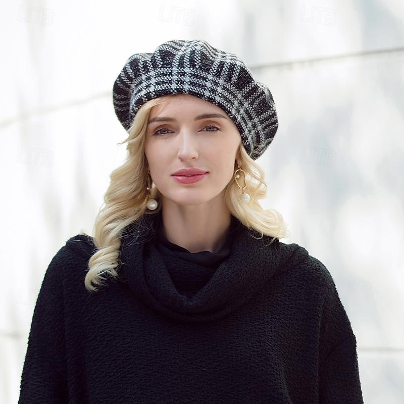cappelli berretto in fibra cappello floscio cappello da sposa casual classico da donna con copricapo a strisce del 2025 a $27.99 –P2