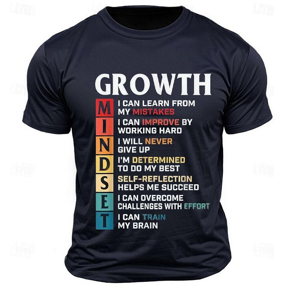 Homme Lettre Drôle T-shirt 100% Coton Manche Courte Graphique Chemise Noir Gris foncé Vert Véronèse T-shirt confortable Rue Sport en Plein Air Vêtements de créateurs de mode de 2025 ? $15.99 –P2