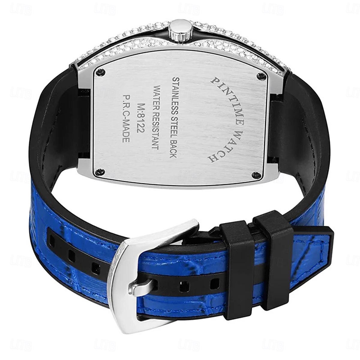 Herren Quarz Uhr Kreative Outdoor Modische Armbanduhr Kalender wasserdichte Dekoration Lederuhr 2025 - $32.99 –P2