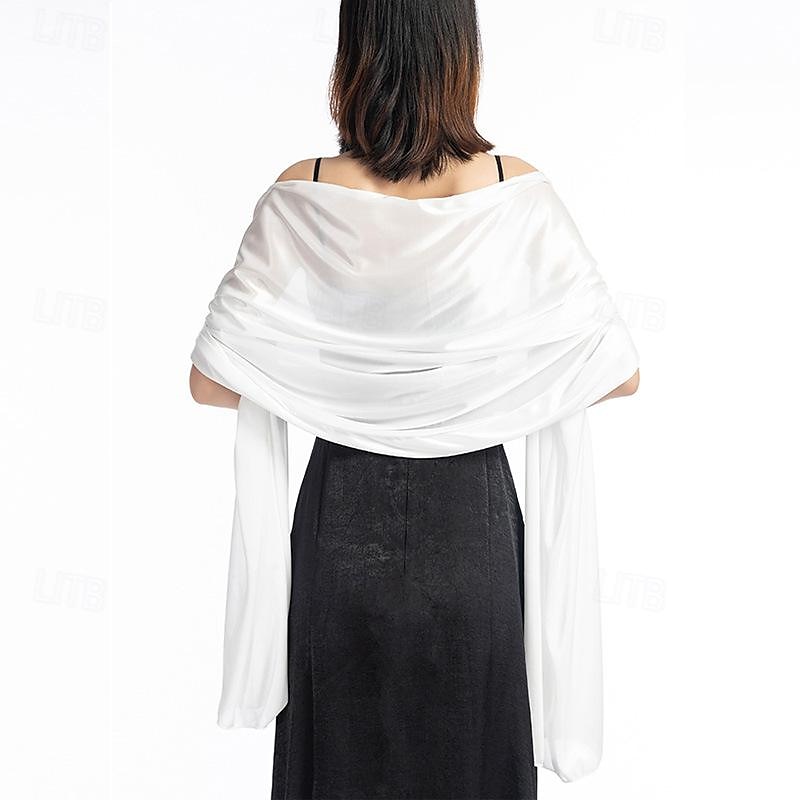 châle enveloppements pour femmes pashmina châles et enveloppements pour robes de soirée grande écharpe douce écharpe d'hiver châle de mariage de 2025 ? $23.99 –P10