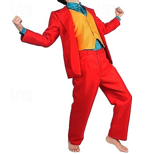 Suicide Squad Joker: Folie à Deux Harley Quinn Joker Clown Halloween Group Couples Costumes Adults' Men's Women's Scary Costume Sexy Costume Halloween Carnival Easy Carnival Costume 2025 - $29.99 –P15