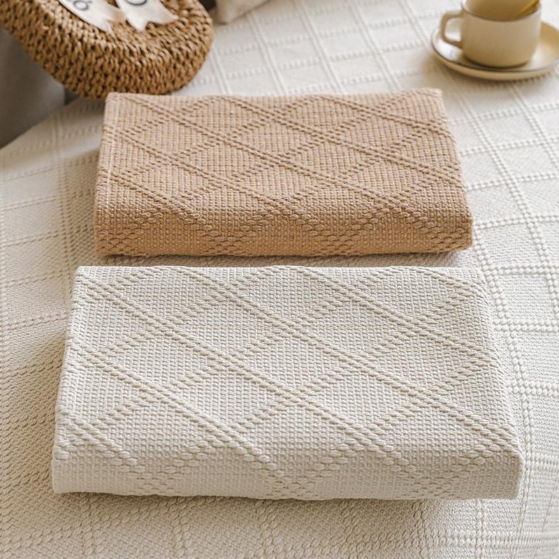 sofa cushion Waffle Four Seasons Universal Sofa Cushion Chenille Non slip Simple Sofa Cushion Solid Color Sofa Cover 2025 - $23.99 –P5