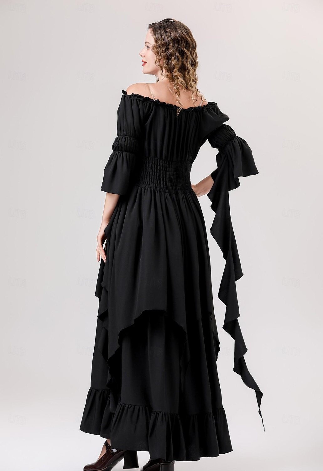 Retro Středověké Renesanční Šaty Šaty inspirované Regency Ren Faire Viking Elfí Dámské Keltské Fantazie Plesová maškaráda Večírek Dospělí Šaty 2025 - $43.99 –P9