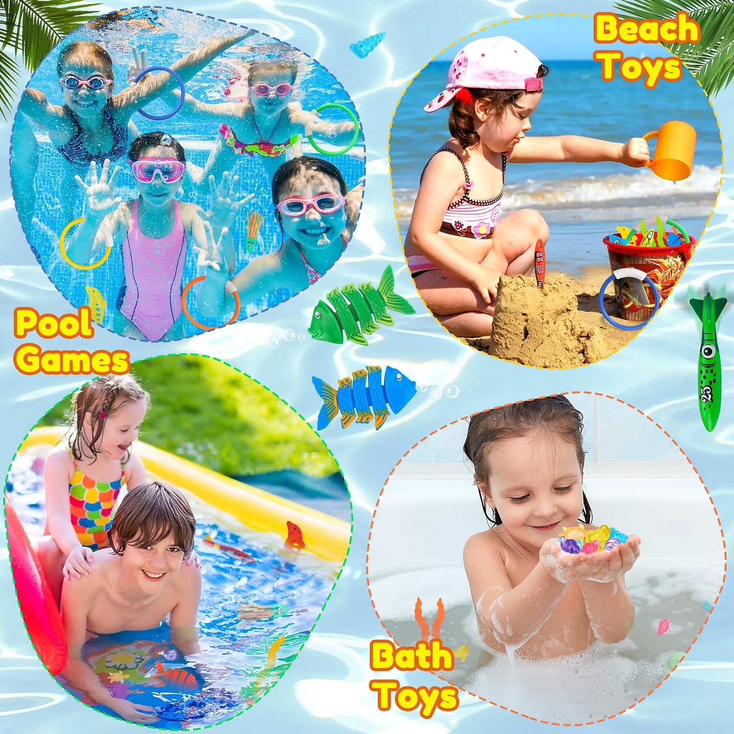Jeux De Piscine - 8-11 Ans / Jeux De Piscine / Jeux D'eau Et De Plag