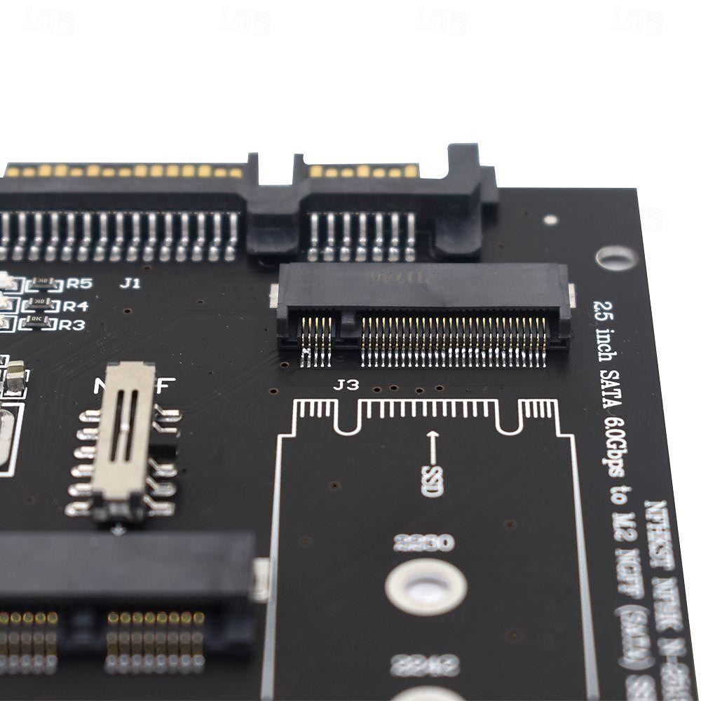 m.2 msata إلى sata 2.5 بوصة لوحة محول محول بطاقة محول لوحة 2025 - $20.99 –P5