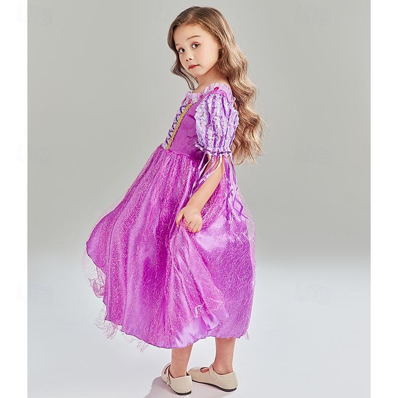 Pohádka Sofie první Princeznovské Sofie Květinové šaty Téma Party Kostým Tylové šaty cosplay Filmové kostýmy for Dívčí Děti Karneval Večírek 2025 - $34.99 –P4