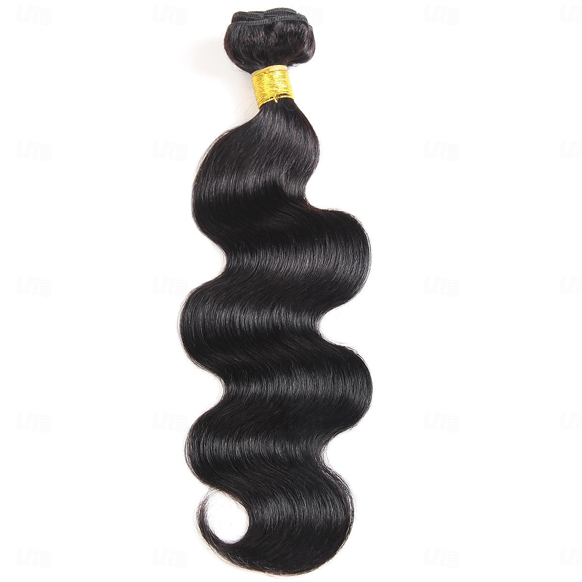 fasci di tessuto brasiliano dei capelli onda del corpo 3 pacchi fasci di capelli umani vergini remy estensioni dei capelli grezzi tissage del 2025 a $86.99 –P7