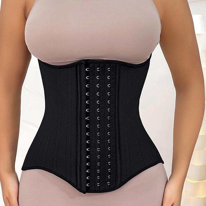 Women's Waist Trainer Shapewears Wedding Party Gyms Sport Pure Color Buckle Home Outfits 2026 - $28.99 –P5