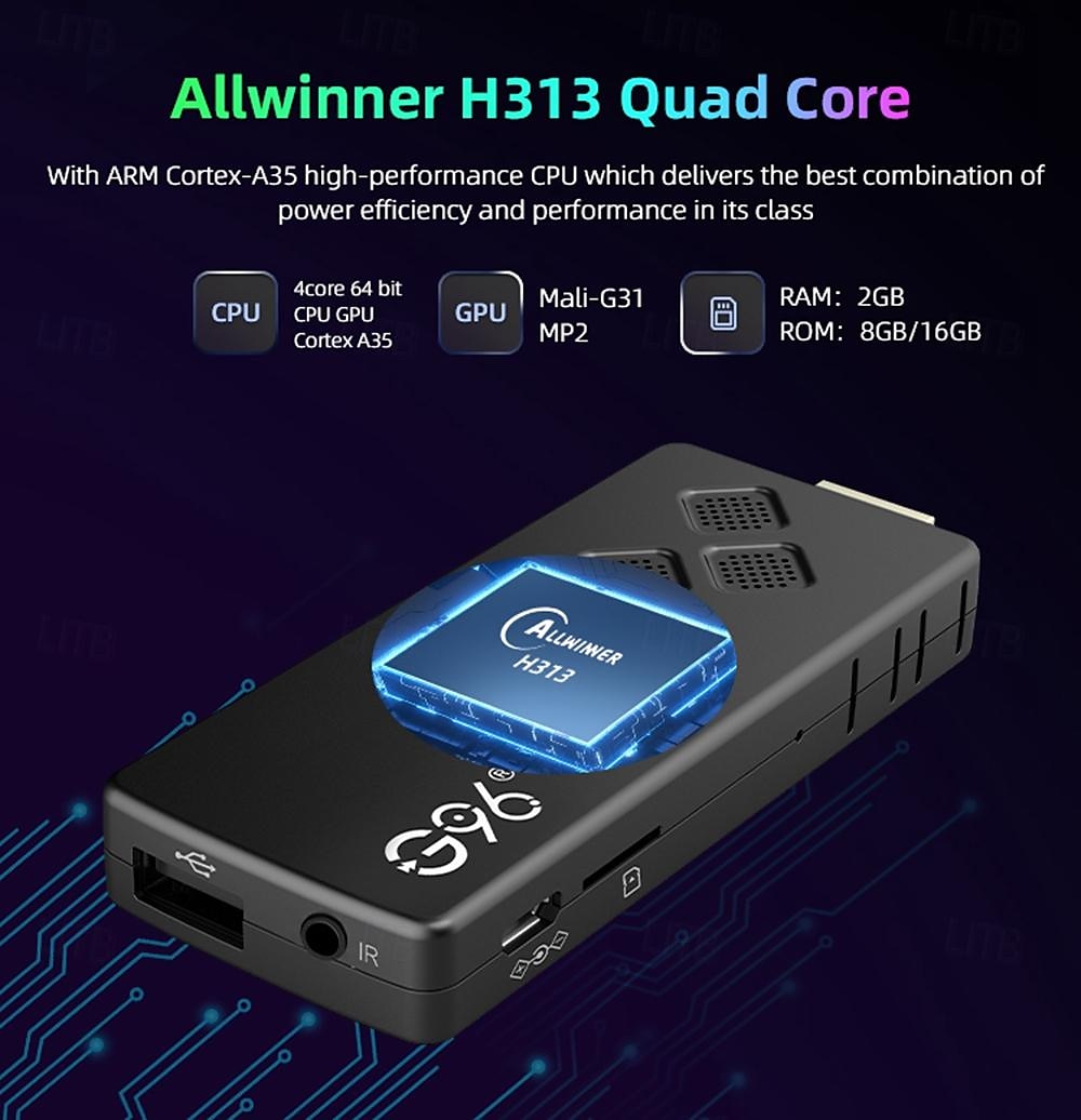 Android 11 and Above TV Box Factory Outlet G96-TV stick 8K 8K RK3318 2GB 16GB 8GB 2025 - $49.99 –P3