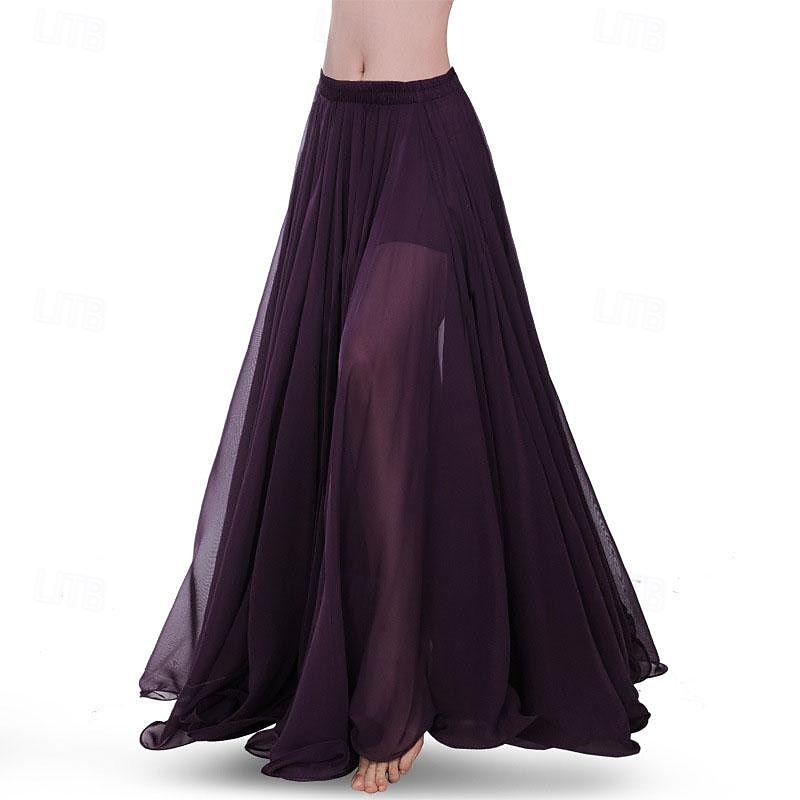 fusta de dans din buric noua de jos o jumatate de lungime fusta lunga vara fusta mare de dans estic gras mm720 de grade fusta swing mare 2025 - $43.99 –P4