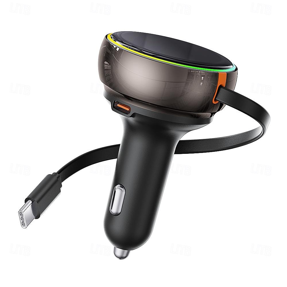 מטען לרכבל נשלף 3 ב-1 עם תחנת מטען רב USB ניתנת להרחבה עם כבל 3 יציאות 2025 - $35.99 –P3