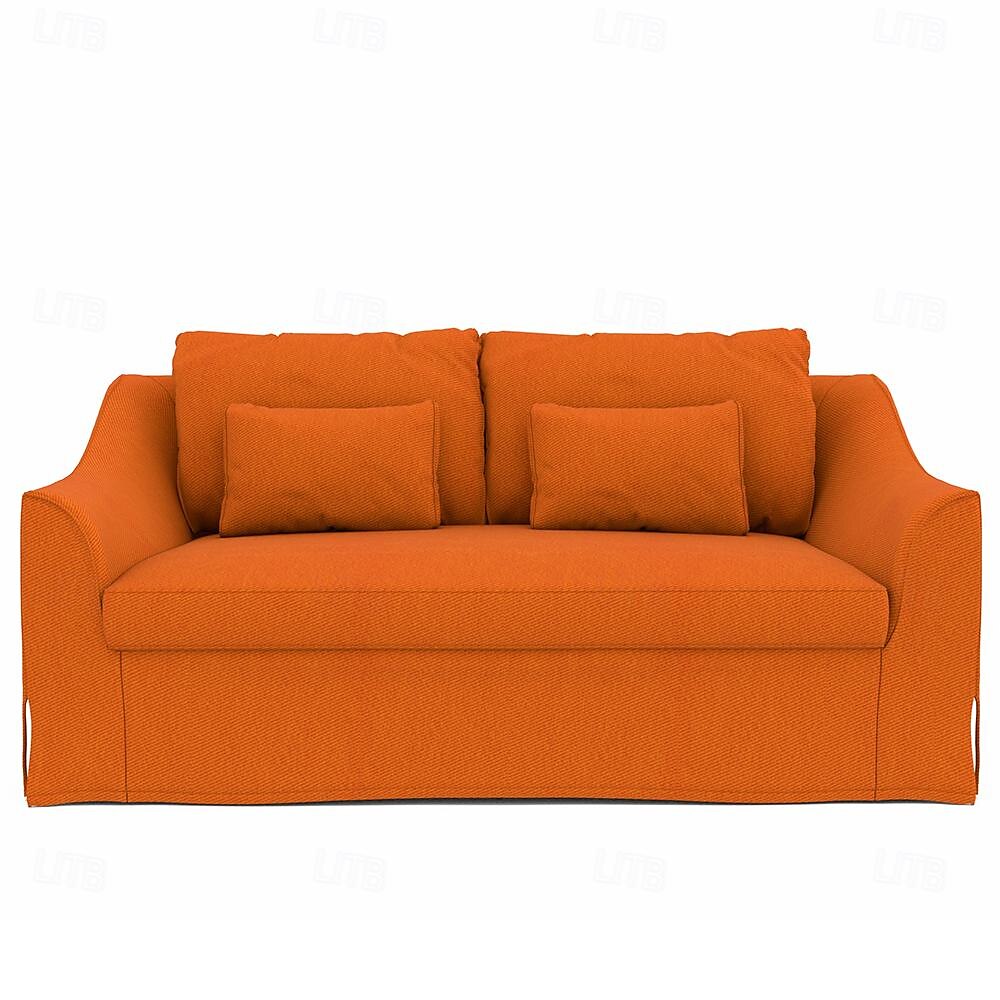 2-Sitzer Sofaüberwurf 100% Baumwolle Einfarbig Gesteppt 2025 - $305.59 –P10