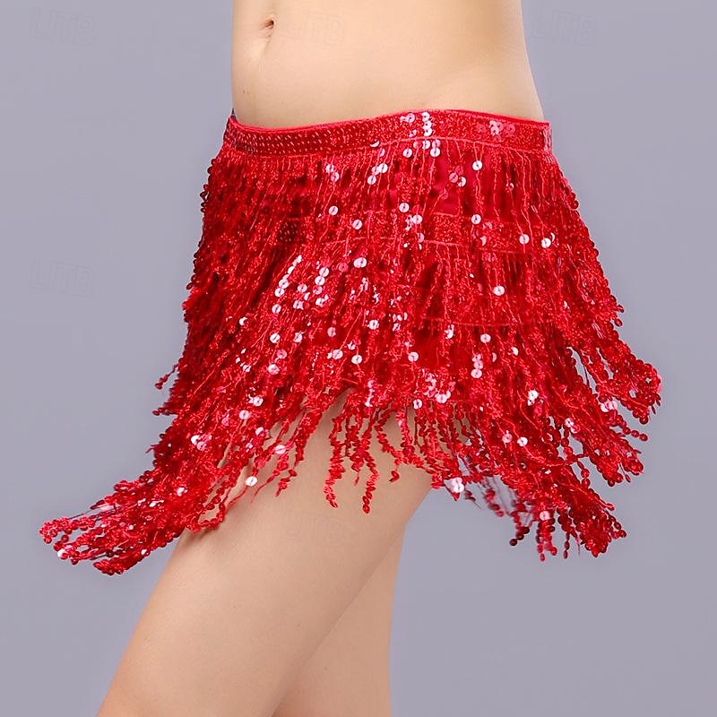 břišní tanec sukně hip šátek tanec bederní pás latinský tanec hula hip šátek 2025 - $21.99 –P19