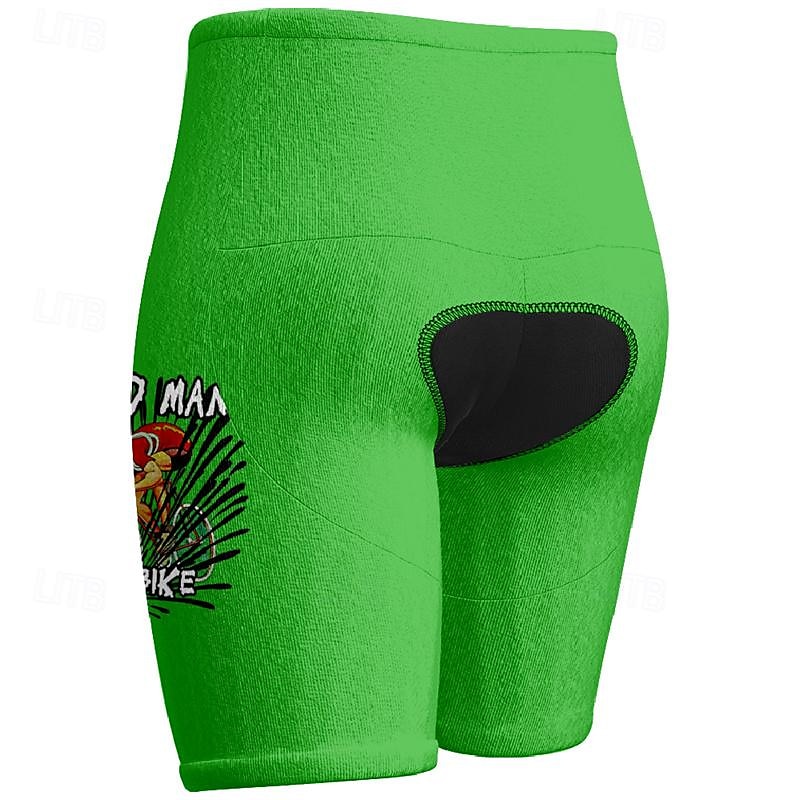 Per uomo Pantaloncini da ciclismo Pantaloncini da bici Bicicletta Pantaloncini / Cosciali Taglio aderente Gli sport Pop art Traspirante Asciugatura rapida Elevata elasticità Comodo Giallo Rosa del 2025 a $30.99 –P20