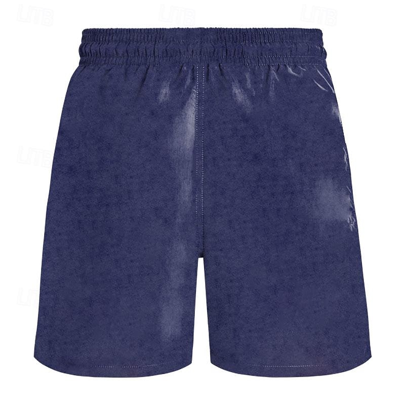 Men's Flag American Flag National Flag Swim Trunks Board Shorts Shorts Mid Waist Fashion Streetwear Designer Casual Daily Holiday Pocket Drawstring Elastic Waist Designer Clothing Apparel 2025 - $19.99 –P2