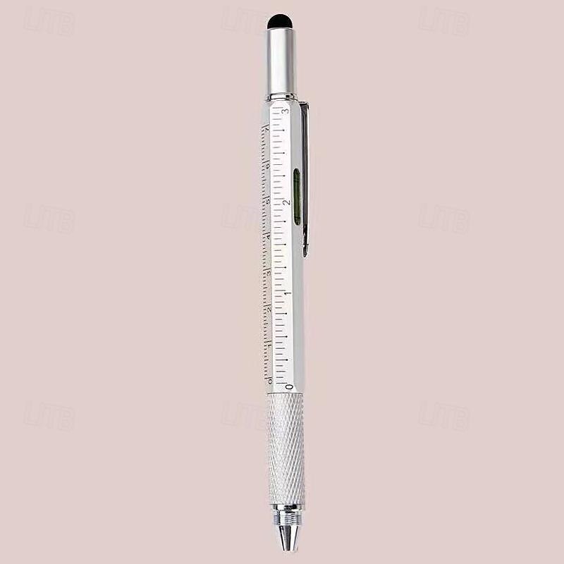 6in1 Metal Multitool Pen Portable Screwdriver Multitool for Writing Drawing 1 PCS 2025 - $12.99 –P12