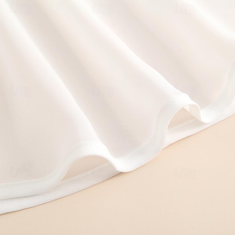 Sjal til kvinner Elegant Luksus Ermeløs Chiffon Bryllup Wrap Med Ren Farge Til Bryllup Sommer 2025 - $20.99 –P2