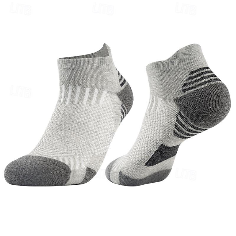 Per uomo 5 coppie Confezioni multiple Calzini Calzini da corsa Calzini casual Nero Bianco Colore Color Block Sportivo Giornaliero Da mare Di base Medio spessore Primavera Autunno Di tendenza Informale del 2025 a $16.49 –P5