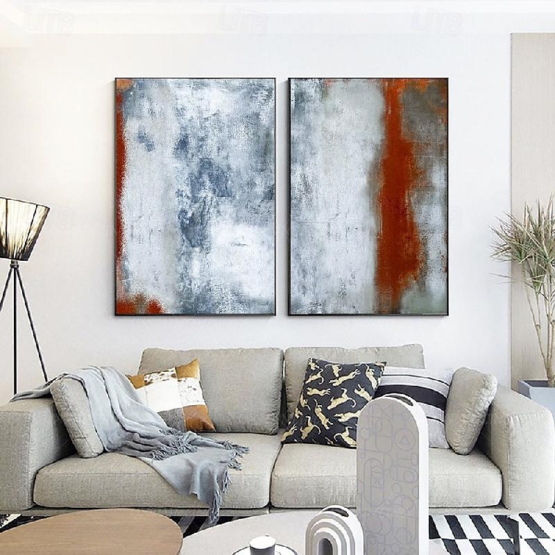 handgefertigtes abstraktes Gemälde, braun-weißes Ölgemälde, handgefertigtes abstraktes Gemälde, Gemälde auf Leinwand, handgemalt, modernes abstraktes Strukturgemälde für Wohnzimmer oder 2025 - $116.99 –P5