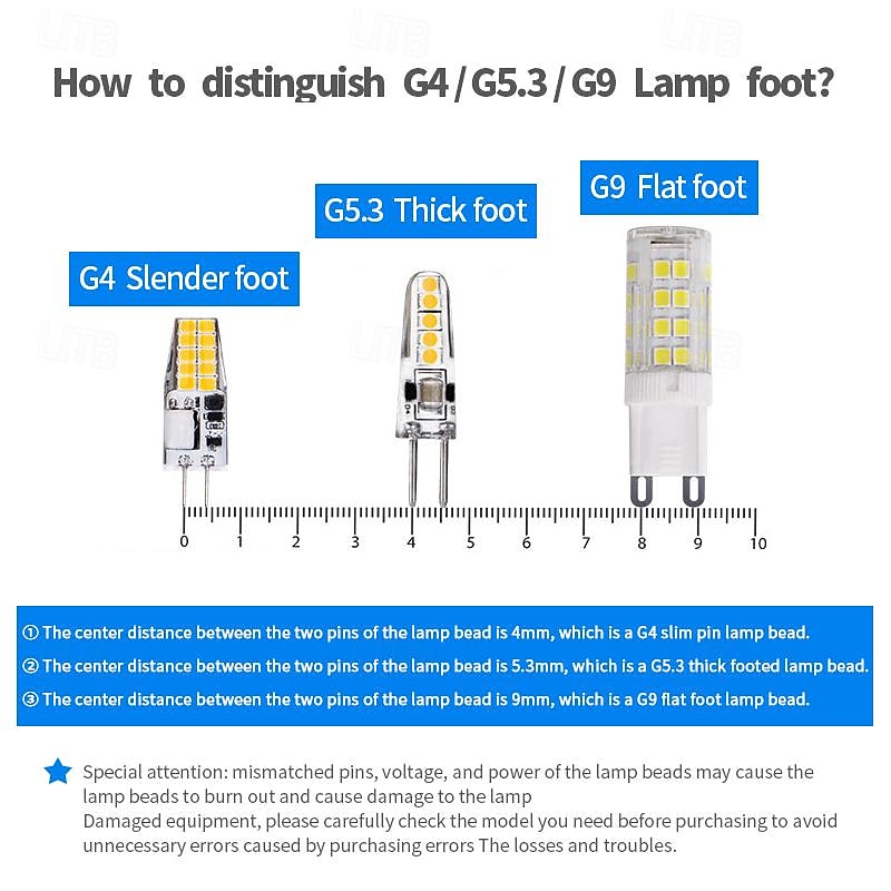 6pcs G4 LED Bi-pin Lights 400Lumens 4W 48LED Beads SMD 3014 Warm White White 12 V 2025 - $18.49 –P3