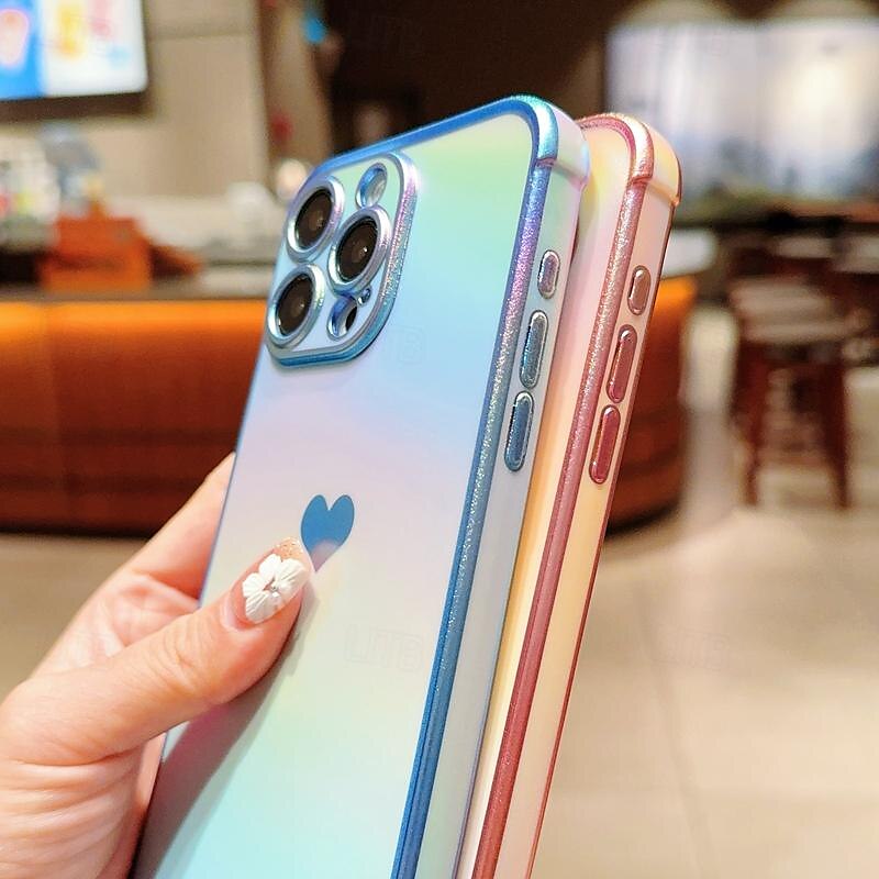телефон Кейс для Назначение айфон 16 Айфон 15 Про Макс Плюс iPhone 14 13 12 11 Pro Max Plus Кейс на заднюю панель Блеск Блеск Блестящий Защита от удара ТПУ Покрытие 2025 - $15.99 –P8